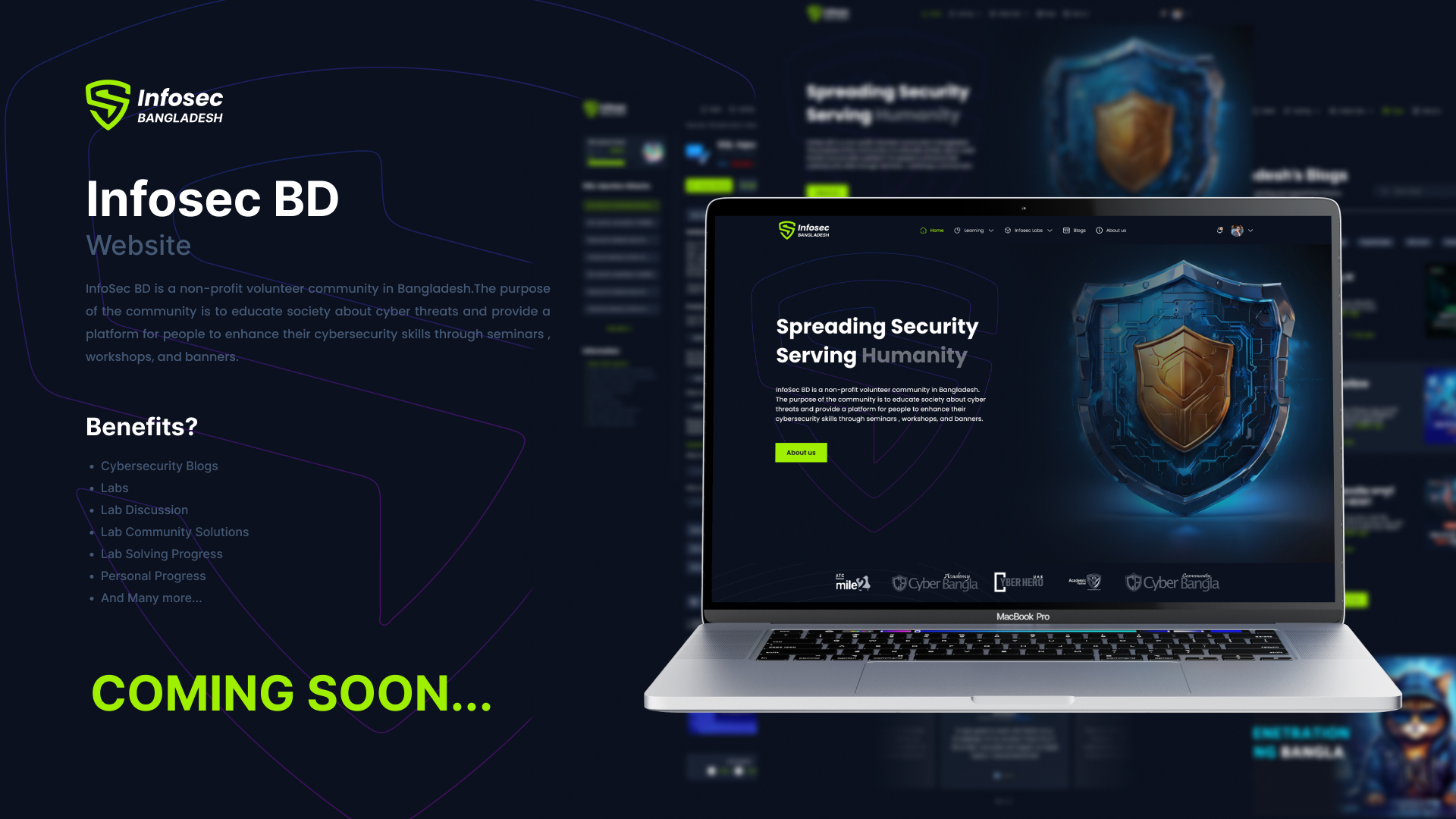 Infosec BD UI Design